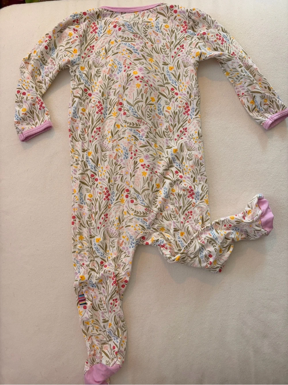 Magnetic Me floral pajamas 9m